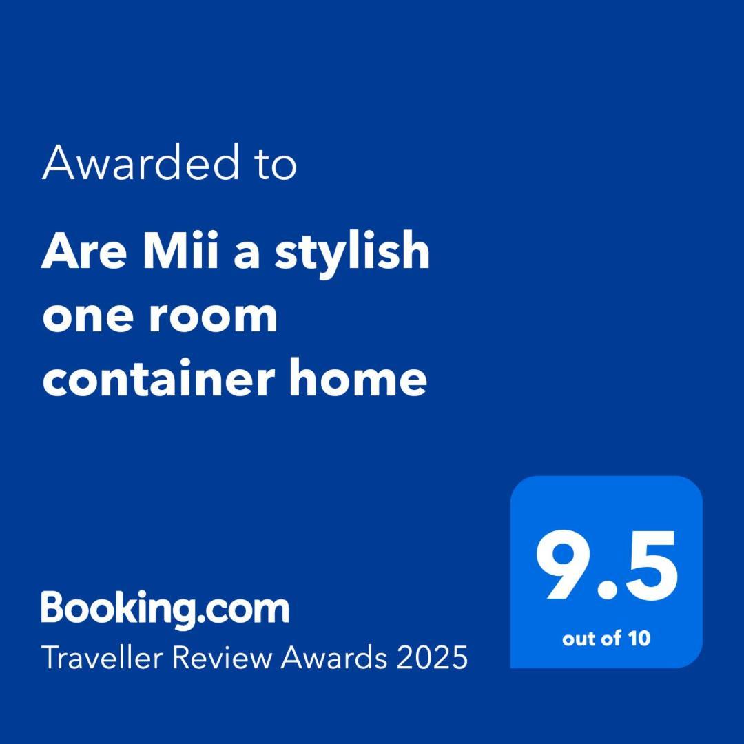 Are Mii A Stylish One Room Container Home Rarotonga Exterior photo